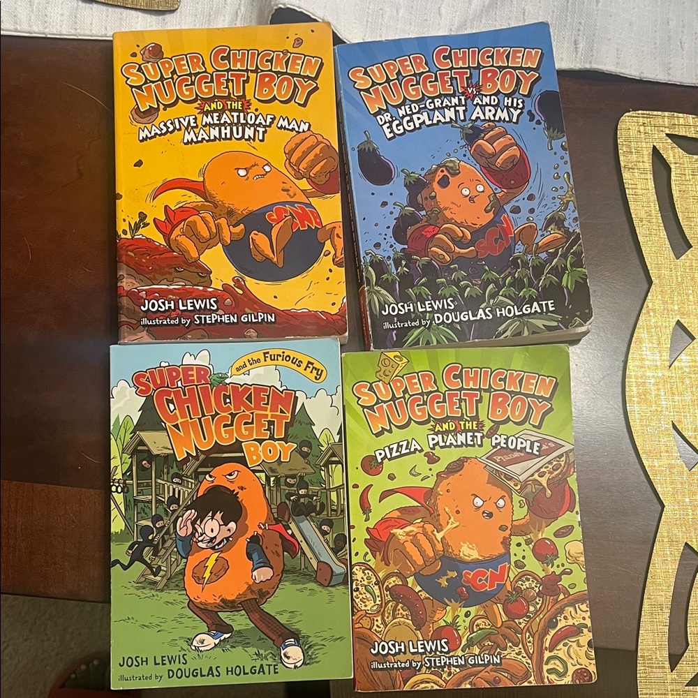 Super Chicken Nugget Boy Book Set